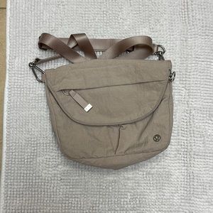 Lululemon purse/satchel rose colored